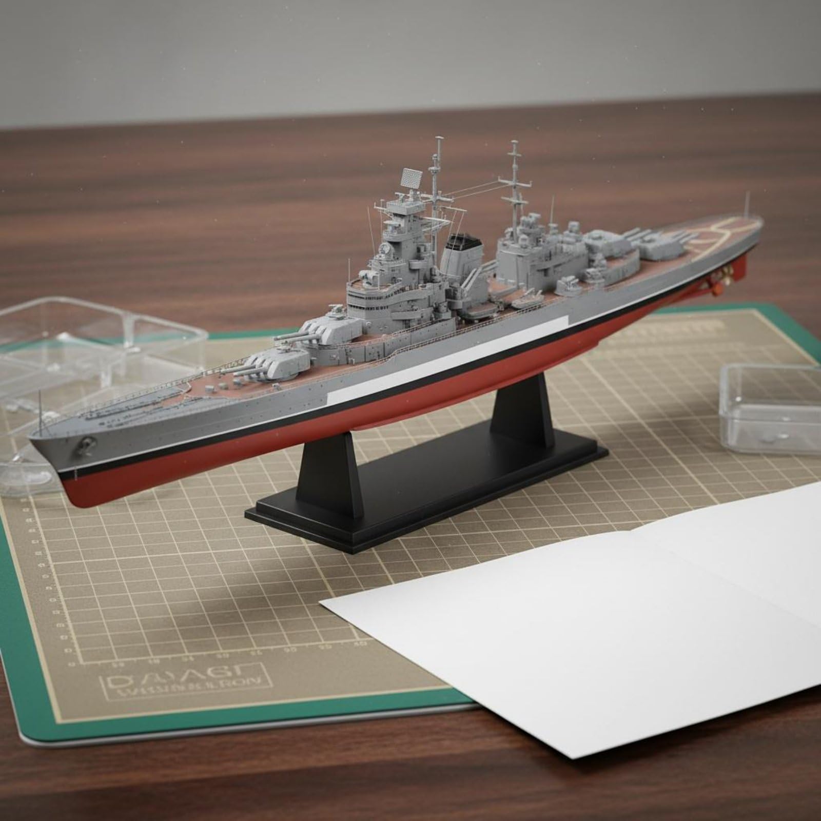 Amazon | predolo 1/700 戦艦プラモデル 接着剤不要 戦艦ミズーリ模型