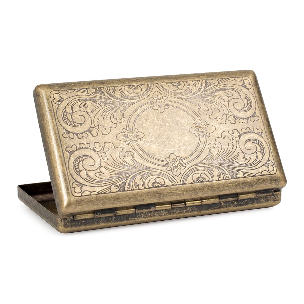 gold vintage cigarette case Vintage Colibri Black Lacquer Gold-tone Cigarette Case