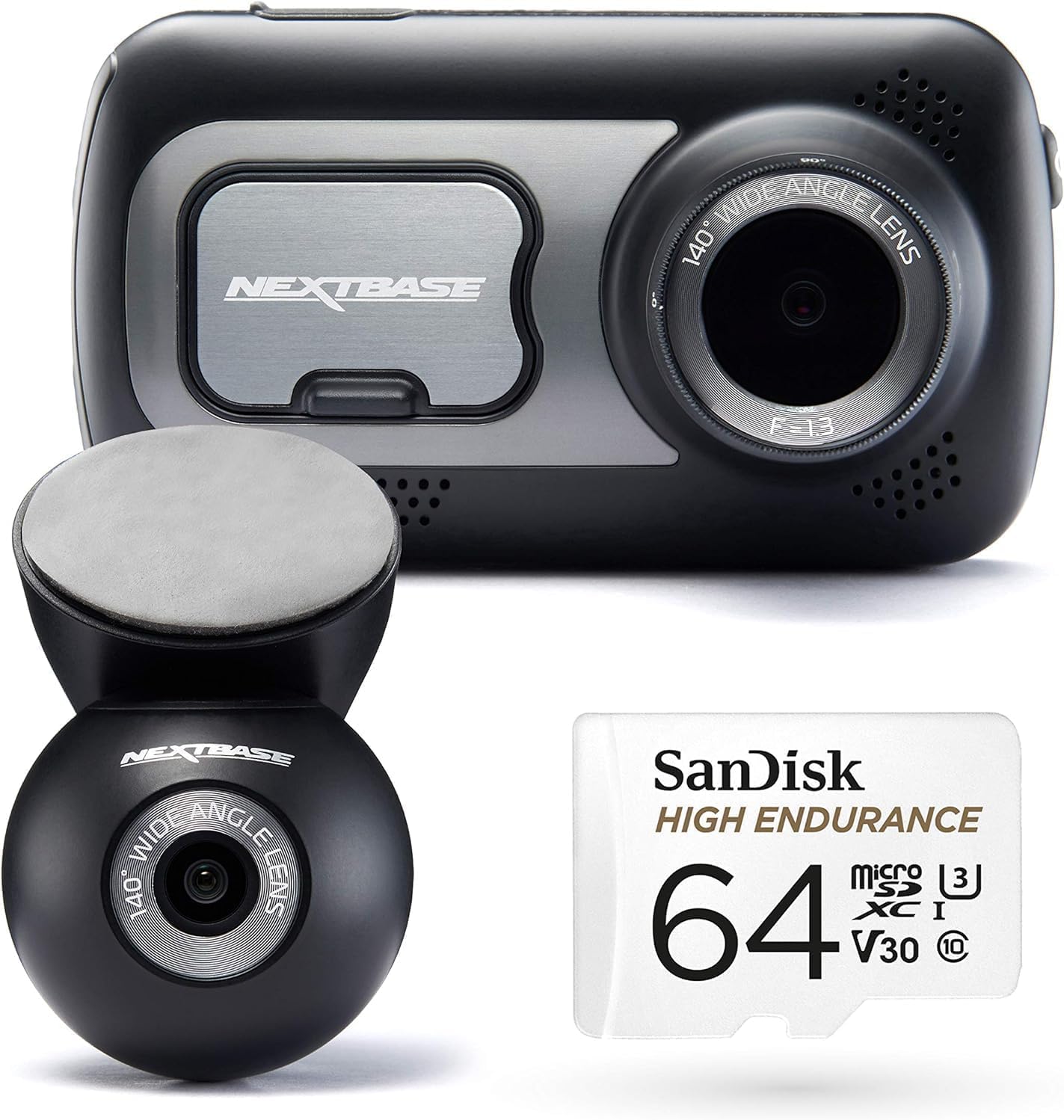 Nextbase 522GW dash cam front and rear product image