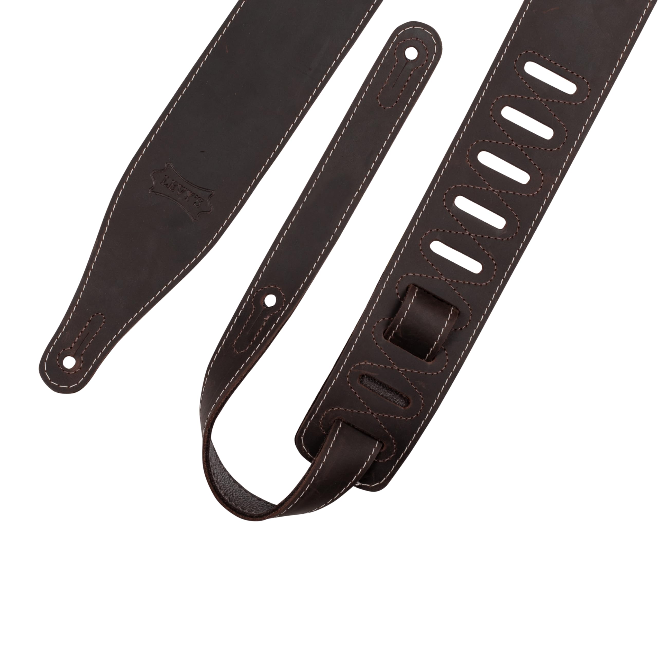 Levy's Leathers 2.5'' Wide Butter-Leather Guitar Strap'