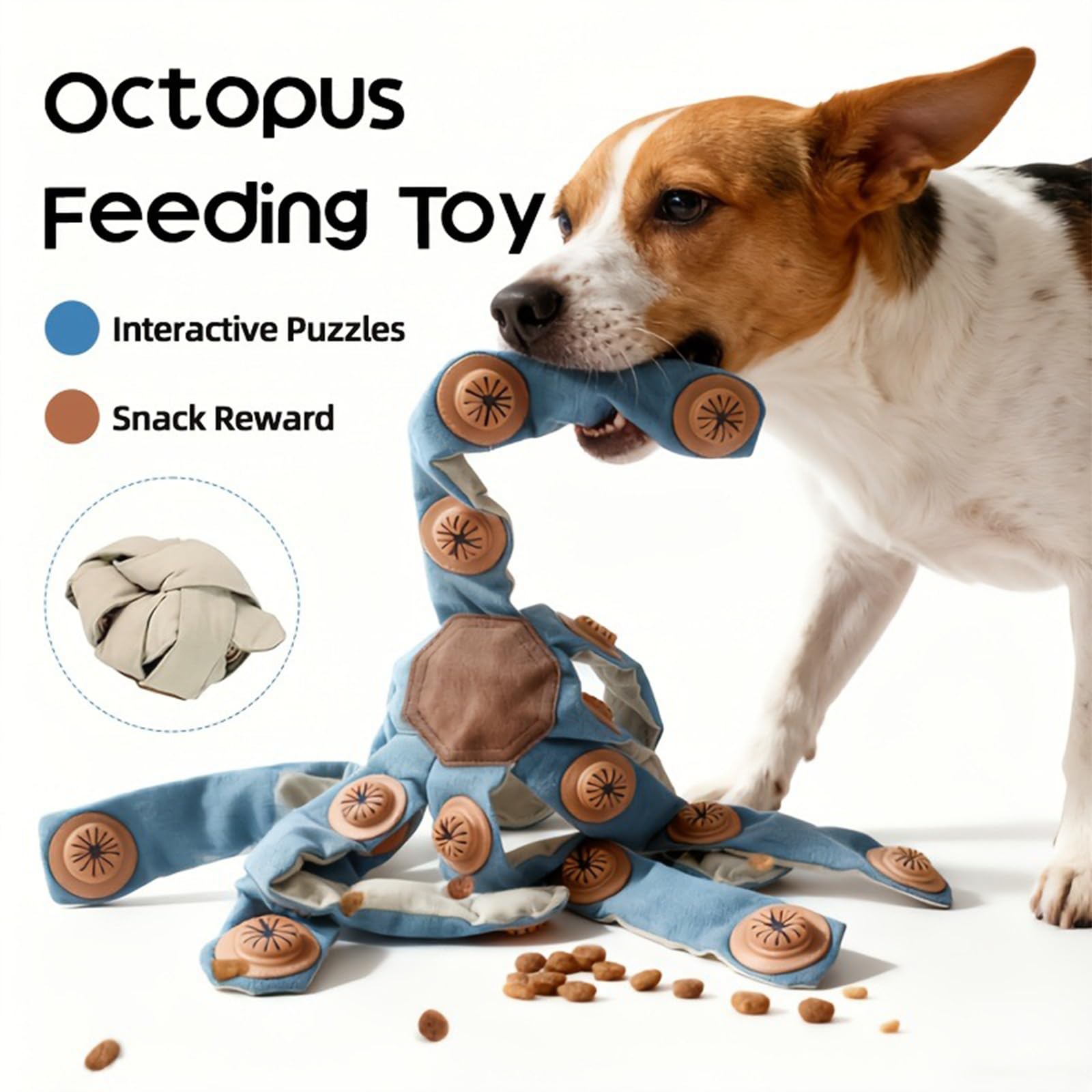 Juguete eléctrico interactivo suave para perros con tecnología de movimiento inteligente y batería recargable para entretenimiento de mascotas, juguete resistente a las mordidas