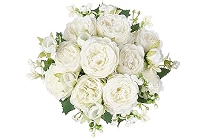 Mkono Peonies Artificial Flowers, The Epitome of Elegance for Home Decor