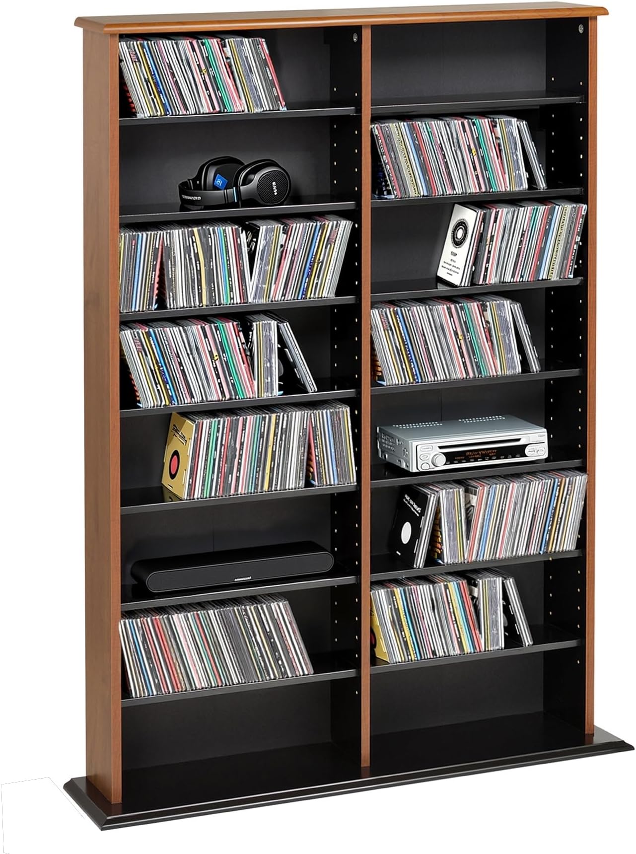 Double Multimedia Storage Tower