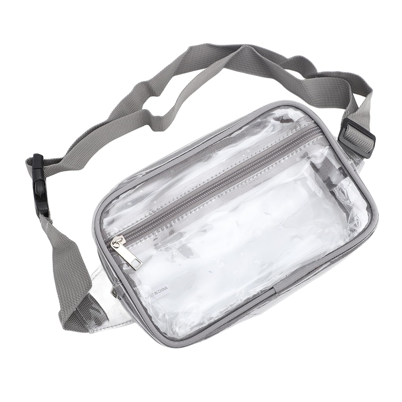 Bandolera Transparente PVC Impermeable Riñonera para Viajes Deporte