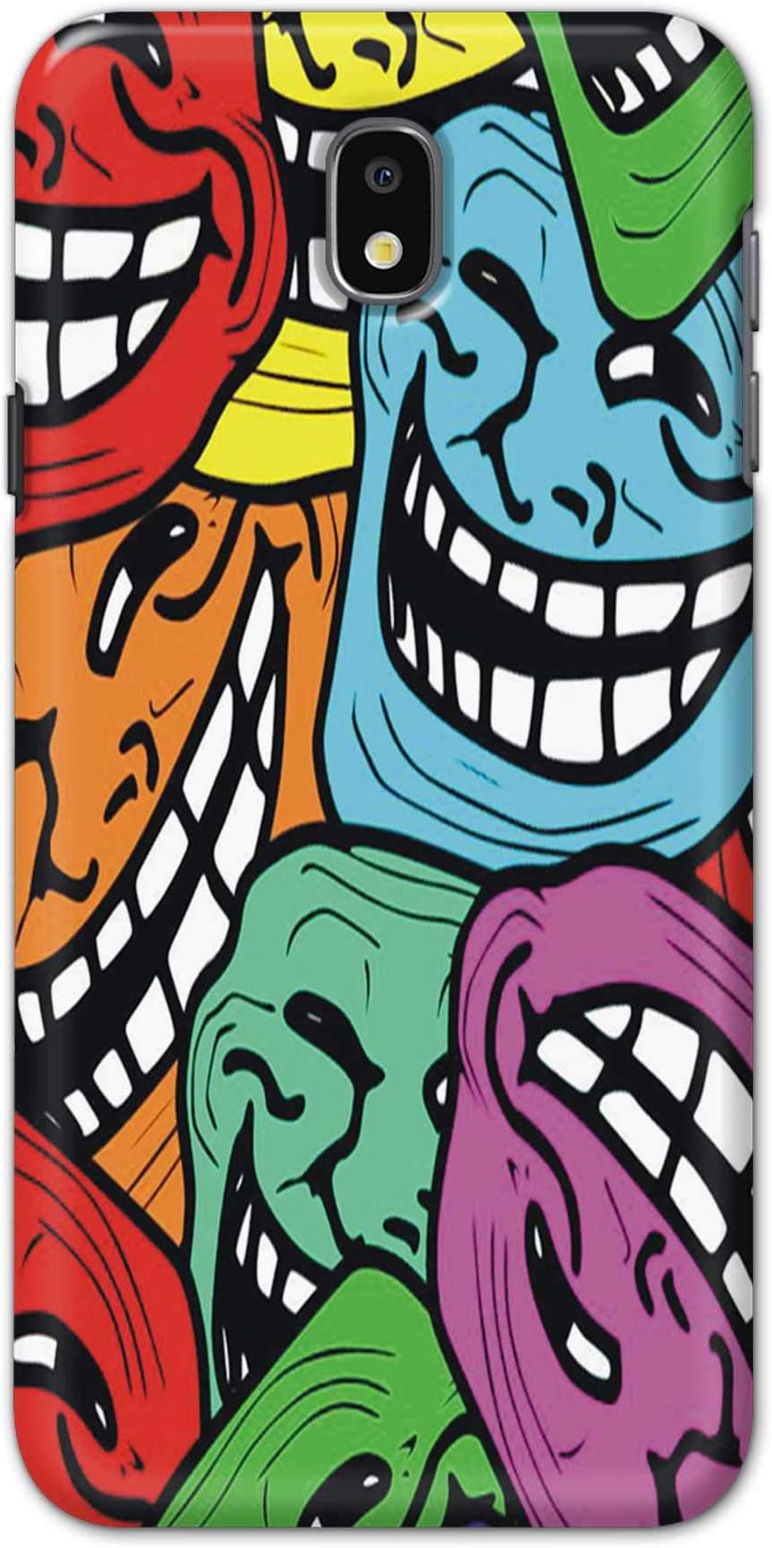 RGSVCases Troll Faces Pattern Hard Printed Designer Case for Samsung Galaxy J7 Pro, J730F, J730GM/DS, J730G/DS, J730G/DS Back Cover RSV1159