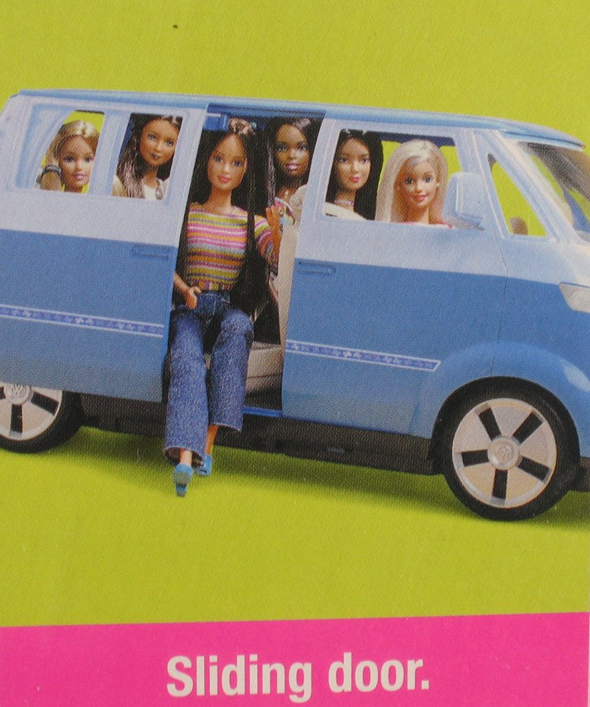 Amazon.com: Barbie Volkswagen Microbus VW Vehicle Van with Working
