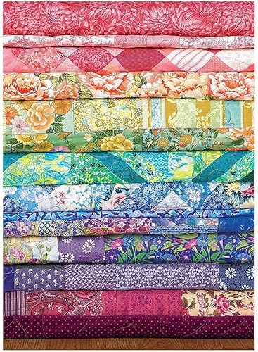 Cobble Hill - Rompecabezas de 1000 piezas, diseño de arcoíris cómodo, póster de muestra incluido