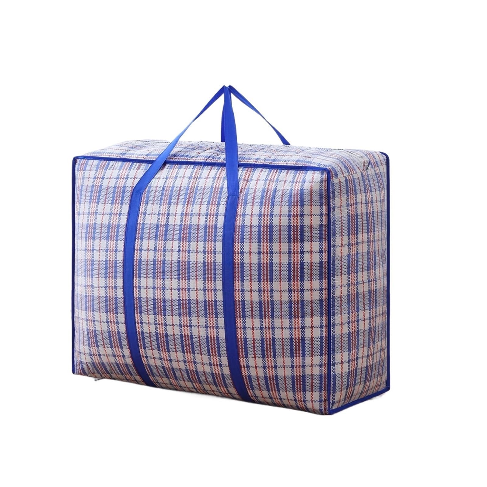 10pcs Multifunctional Woven Bag Thickened Luggage Large Capacity Waterproof Quilt Portable Storage Moving Travel For Packing(XXL)