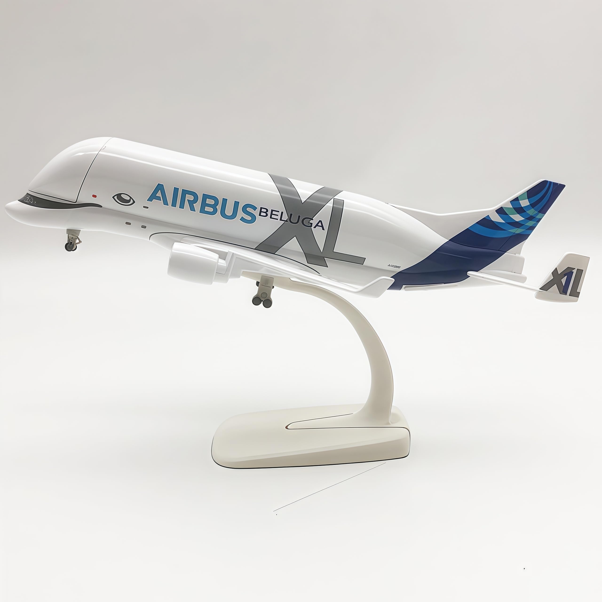 LGSRSNXHTX A330 Beluga Diecast Airplane Model 1:300 Scale Cargo Aircraft Display Stand Model Plane For Collection Gifts. (An225)