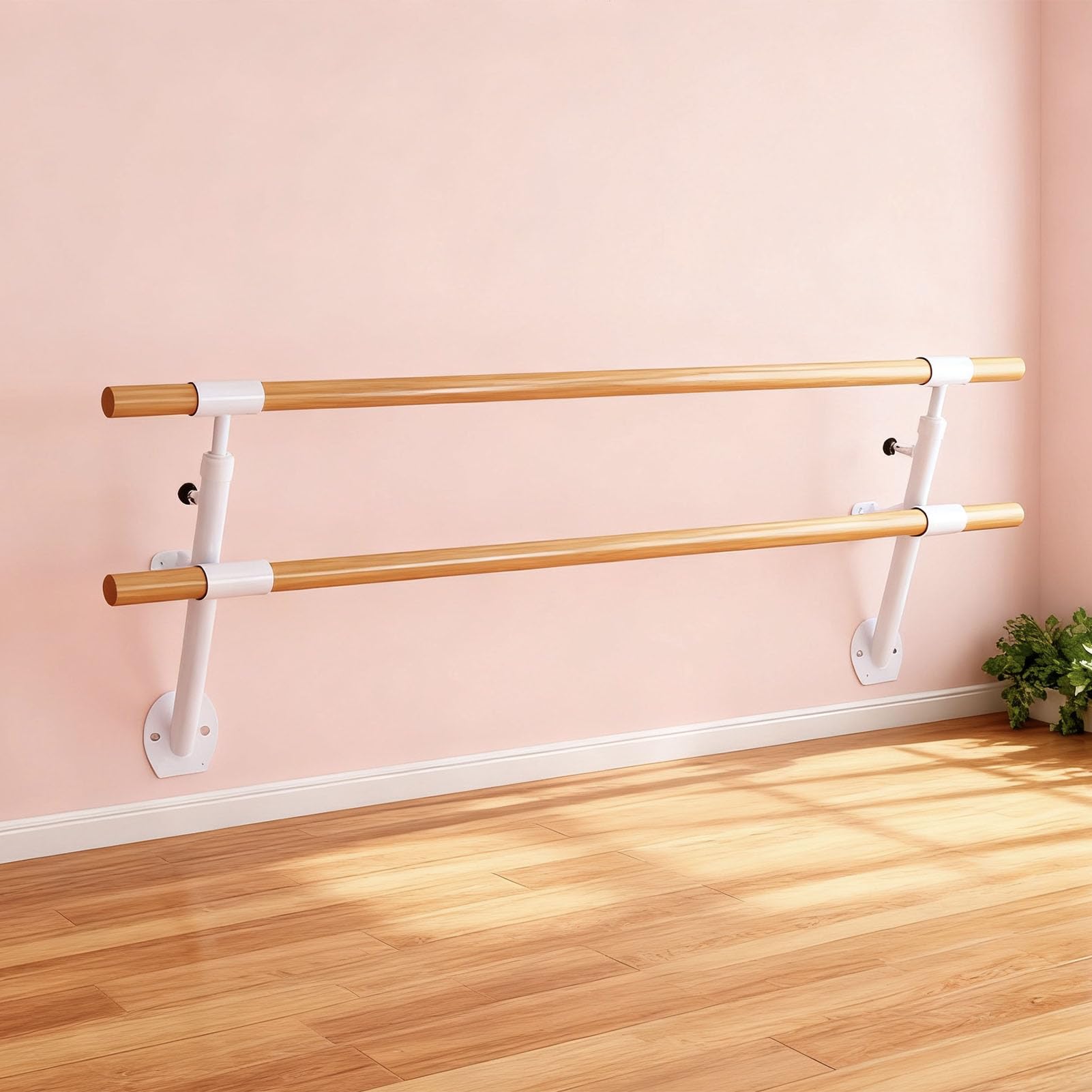 Parete portatile legno Ballet Barre Bar Barra di stretching per Home Club
