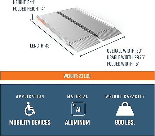 Miniatura 4 de EZ-Access. Rampa portátil para maleta, SUITCASE SF04, Estándar, 1