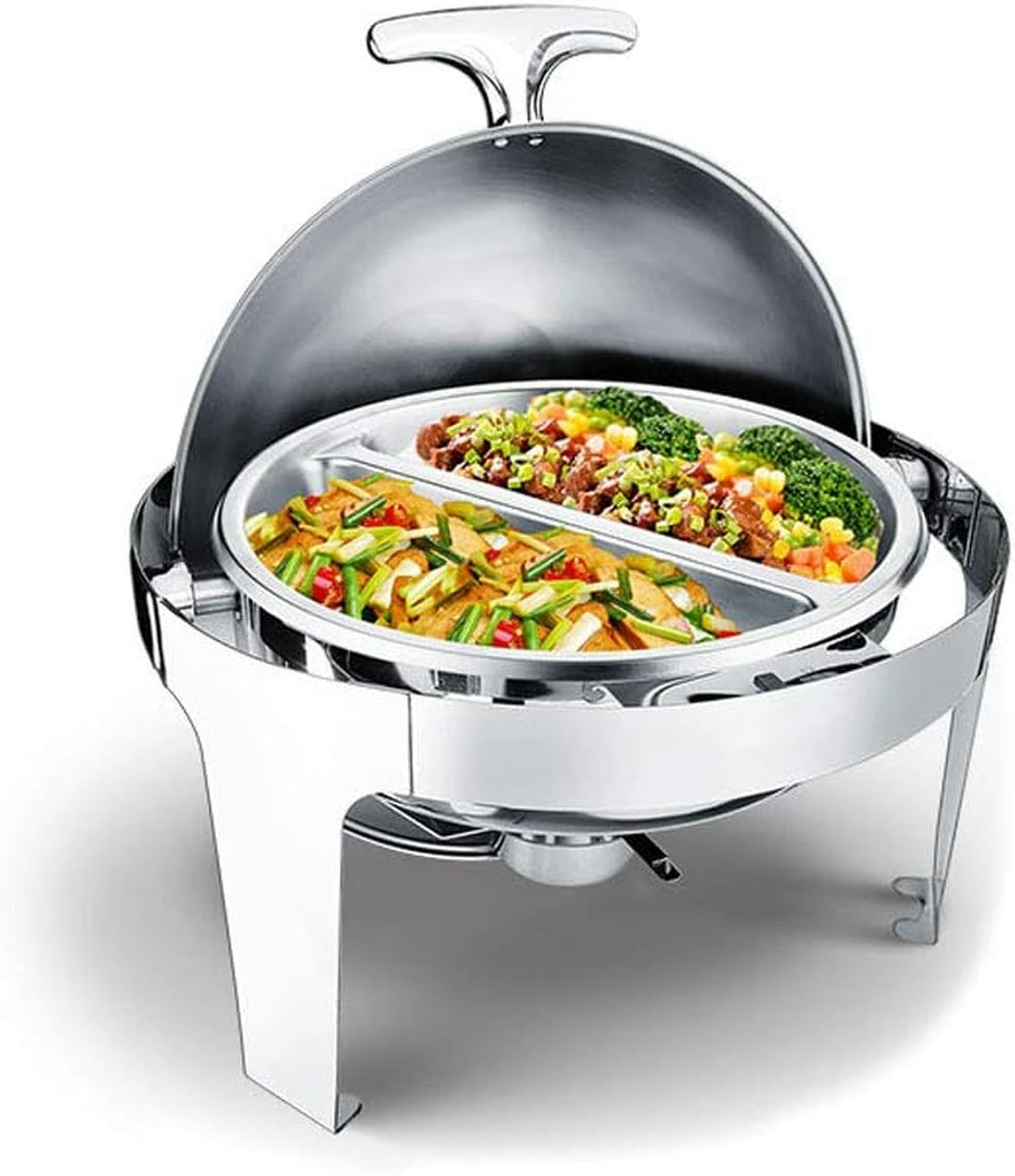 Chafing dish pour buffet d'hôtel et nourriture chaude de cafétéria