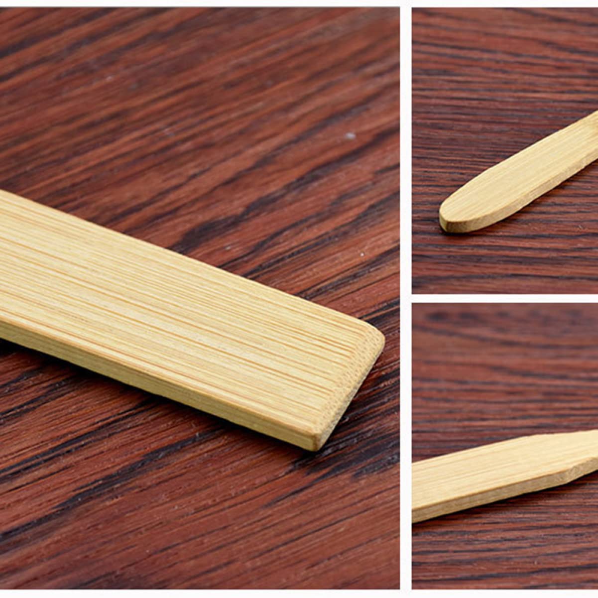 Cabilock Stirring Stick Mixing Rod Bamboo Stir Paddle Kettle Accessories for Cooking and Bar Drinks