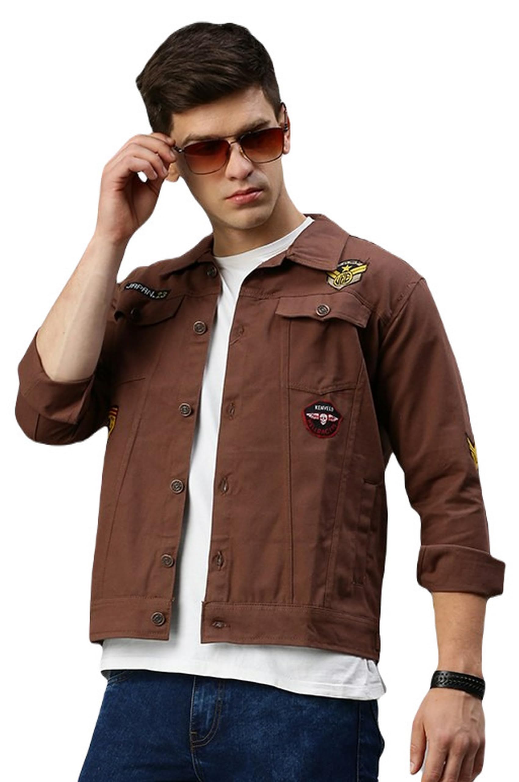 VOGATIMen's Denim Jacket