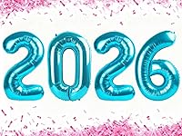 Vista 205 de Globos con números con estampado de vaca, globos de 40 pulgadas del número 0-9 (cero-nueve), globo de vaca para suministros de fiesta de cumpleaños