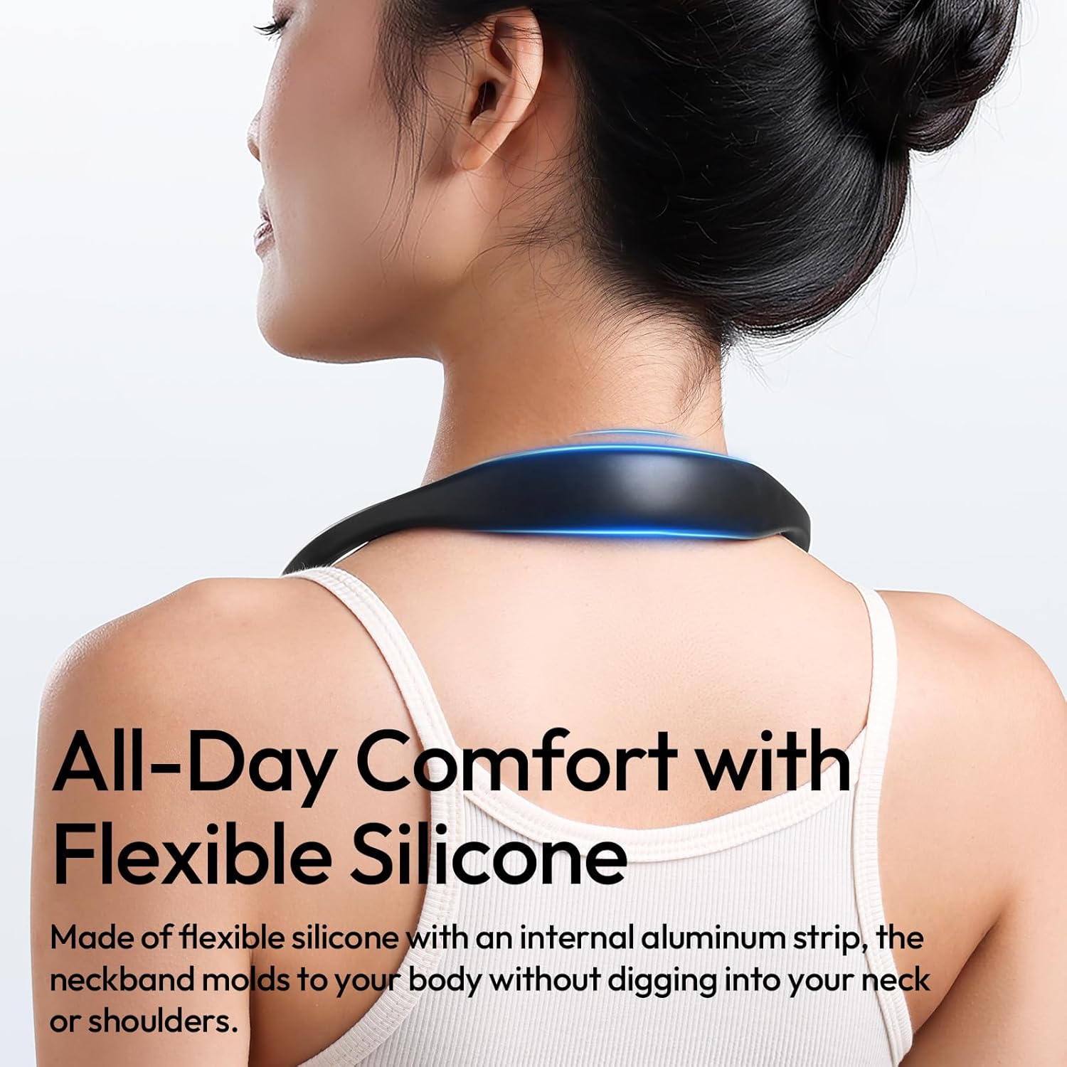 ULANZI MG14 Magnetic Neck Mount for Phone/Action Camera, Phone Neck Holder Hands Free POV/Vlog Video Recording for iPhone Samsung Sony LG Google All Smartphones and GoPro Insta360 DJI Action Cameras
