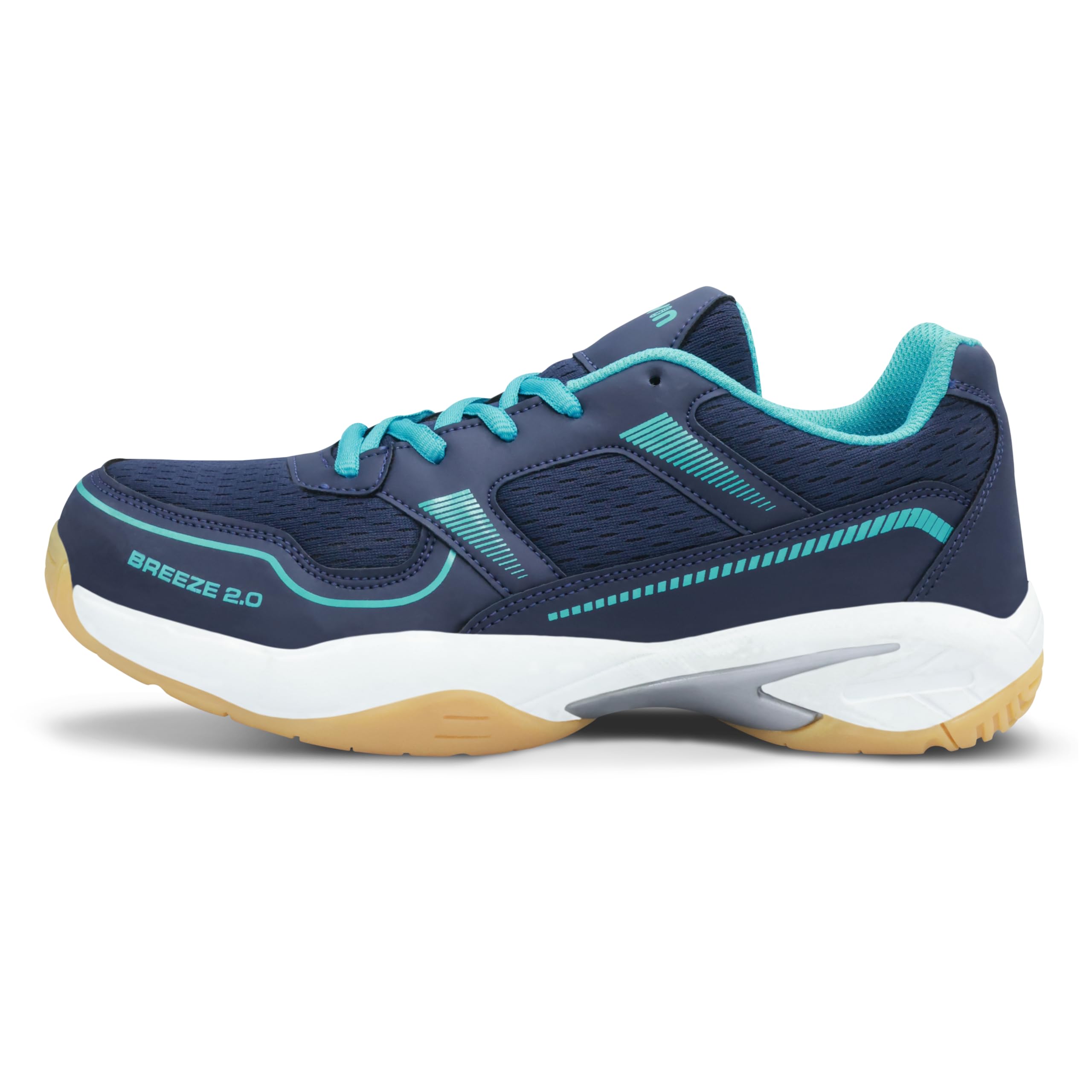Aivin Breeze Badminton Shoes for Men | Non Marking Badminton Shoes | Lightweight & Durable Badminton Shoes | Also Perfect for Squash, Table Tennis, Volleyball, Basketball & Indoor Sports