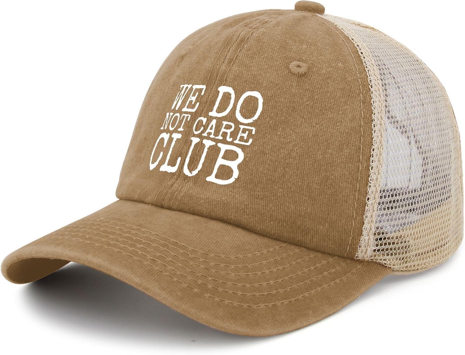 We Do Not Care Club Hat Funny Trucker Hats Men Dad Hats Birthday Gifts image 2