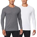 Men's Heat Long Sleeve Scoop Neck Tee 2-Pack