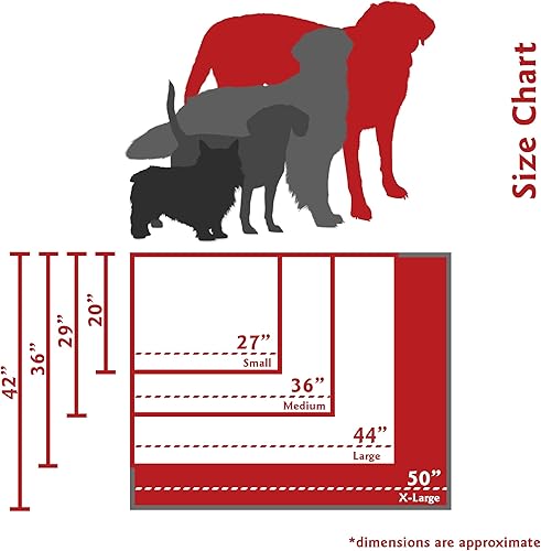 Miniatura 4 de Majestic Pet Products - Cama rectangular extragrande para perros y mascotas, para interiores y exteriores, con funda extraíble y lavable