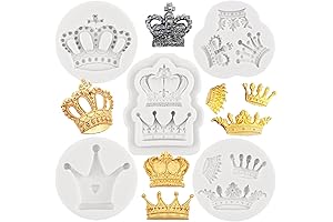 Mini Crown Silicone Molds
