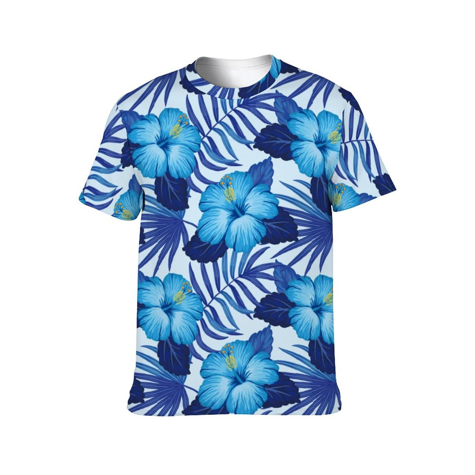 Amazon.co.jp: Tシャツ 半袖 ハワイ ハイビスカス 花柄 トップス