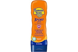 Banana Boat 50 SPF Sport Ultra Sunscreen Lotion (8oz)