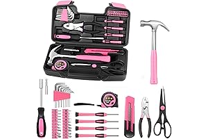 Compact Purple Toolbox for Feminine Charm