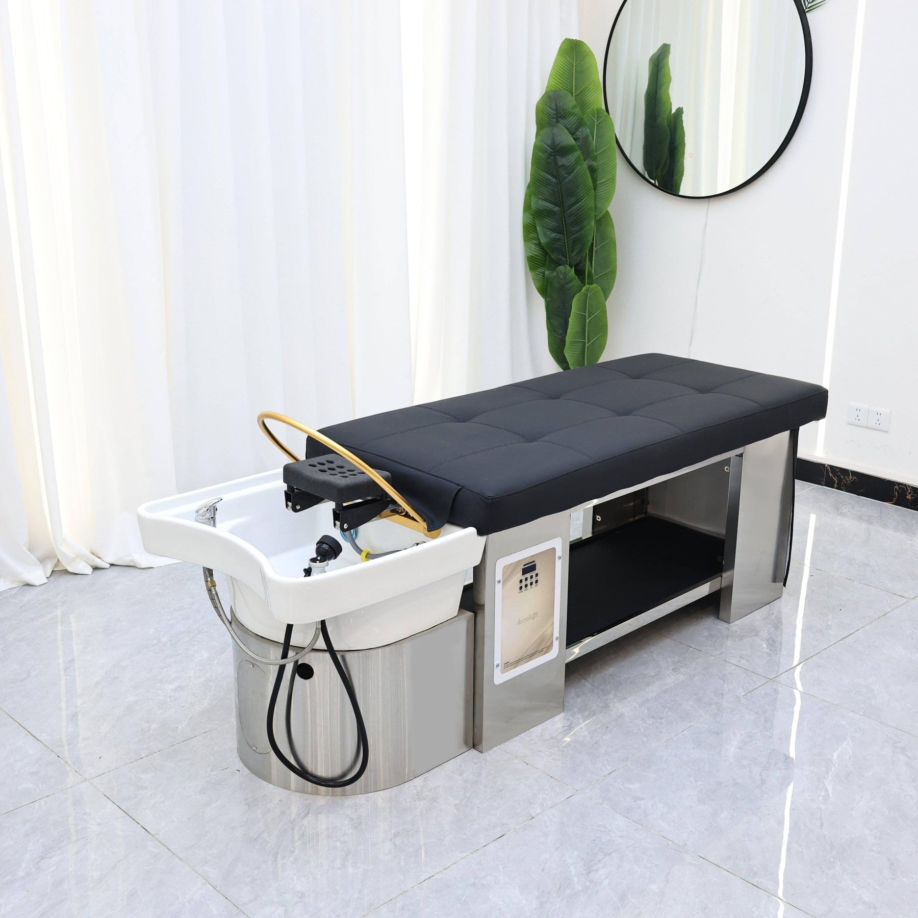TATARTIST Friseursalon-Rückspüleinheit mit Begasungs-Massage-Spa-Ausrüstung