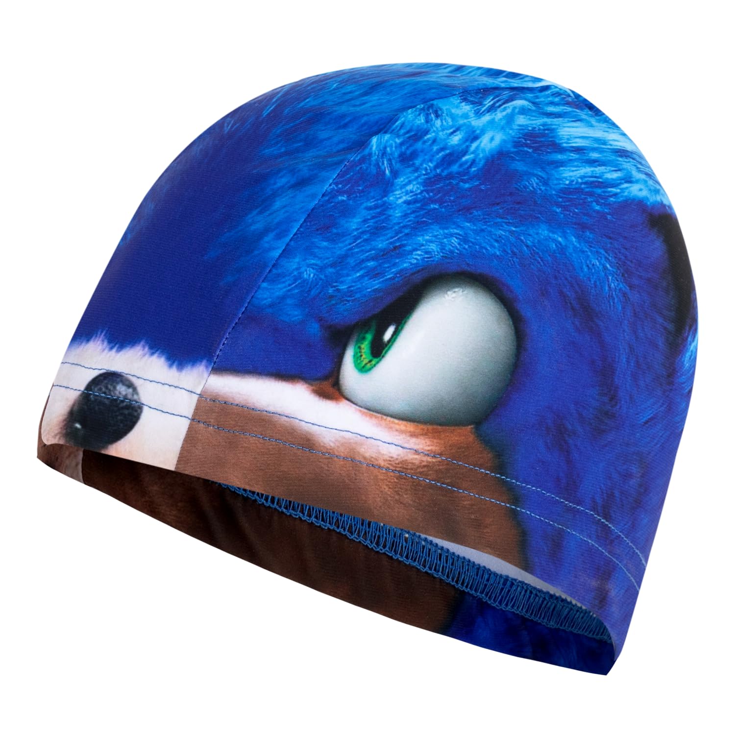 Gorro de Tela Sonic | Gorro de Natación | Gorro de Piscina | Alta Comodidad y Adherencia | Arte y Natación