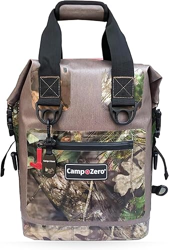 CAMP-ZERO Roll Top Cooler Bag with Backpack Straps CAMP-ZERO Roll Top Cooler Bag with Backpack Straps