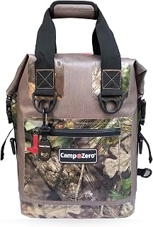 CAMP-ZERO Roll Top Cooler Bag with Backpack Straps