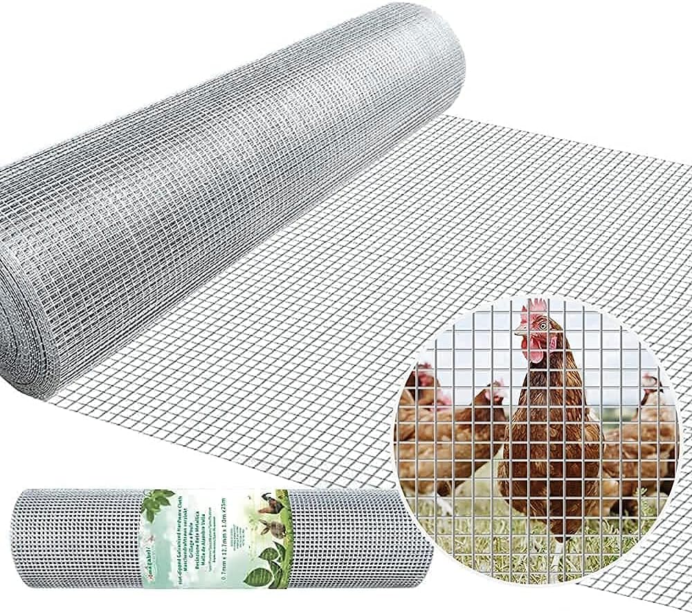 Amagabeli Bindedraht 6x100m 0,7mm | Verzinkter Gartendraht Für Pflanzen Und Basteln