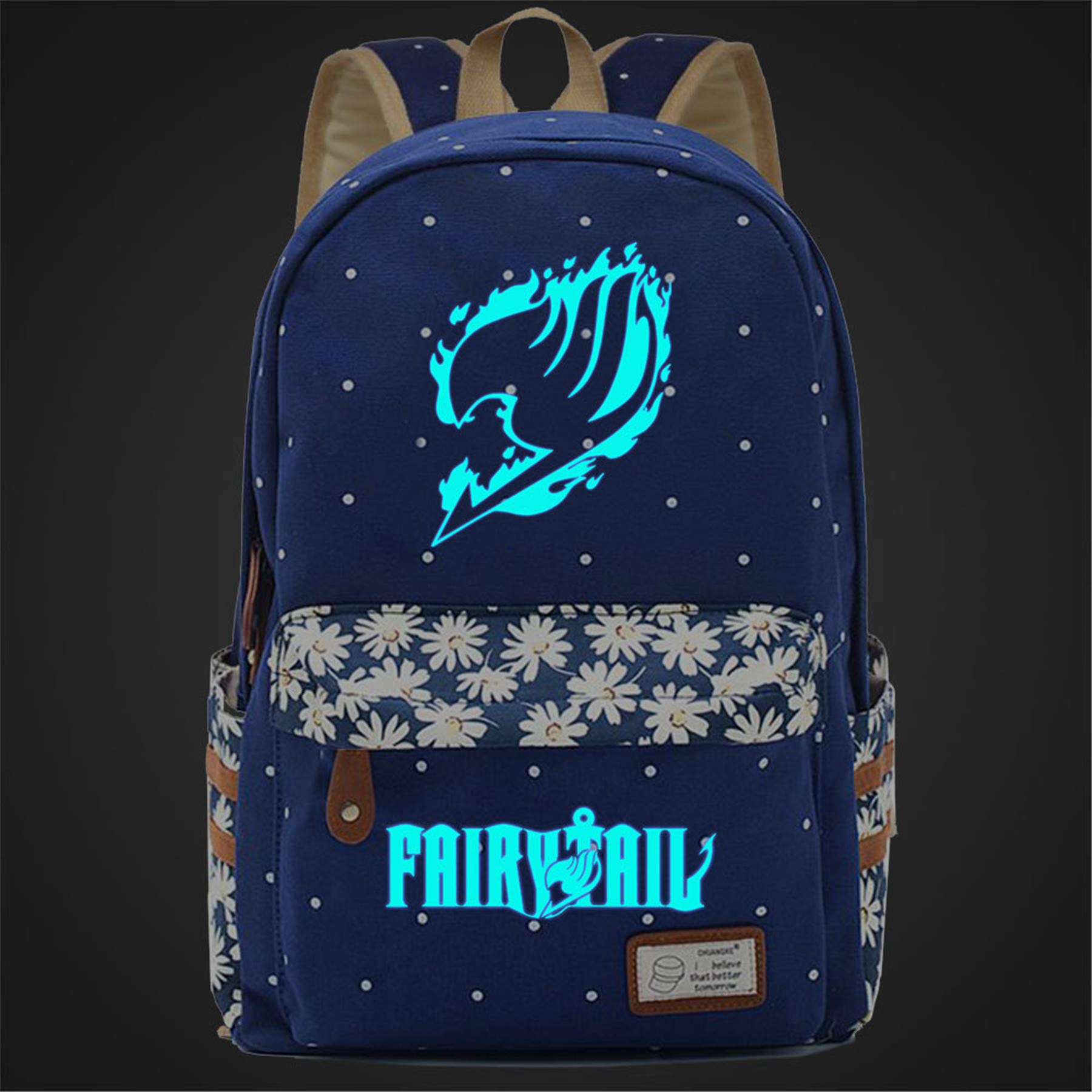 GO2COSY Anime Fairy Tail Backpack Daypack Satchel Student Bag School Bag Bookbag