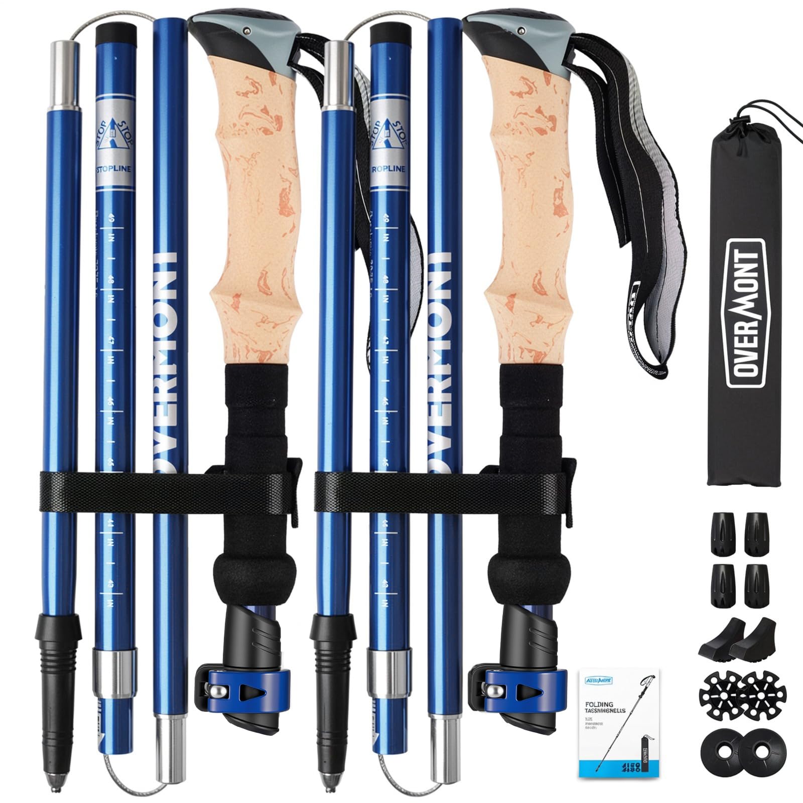 Msports Nordic Walking Stöcke Carbon