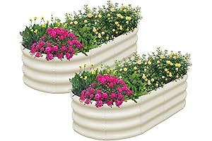 SnugNiture Raised Garden Beds Outdoor Galvanized