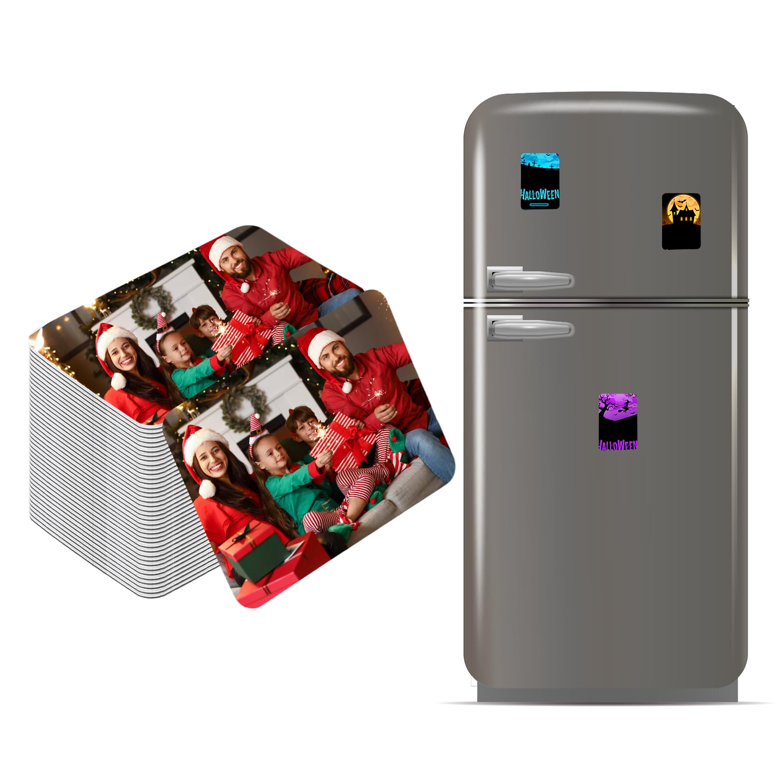 Magnets pour sublimation personnalisés ronds pour créer des cadeaux uniques faits main