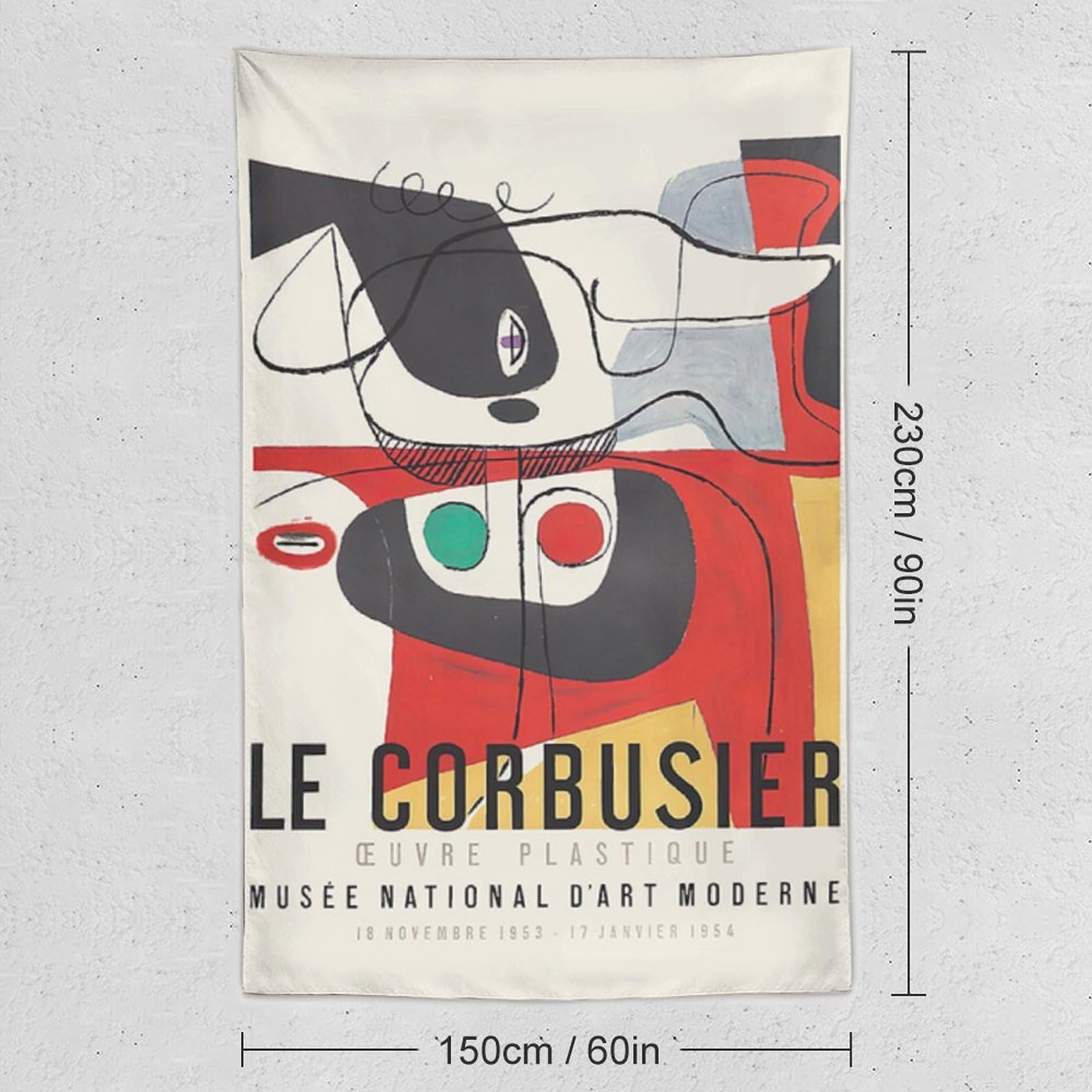 ル・コルビュジエ タピスリー 1954年 ル・コルビュジエ タピスリー 1954年