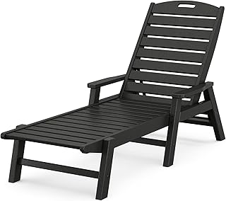 NCC2280MA-P Nautical Arms Chaise, Black