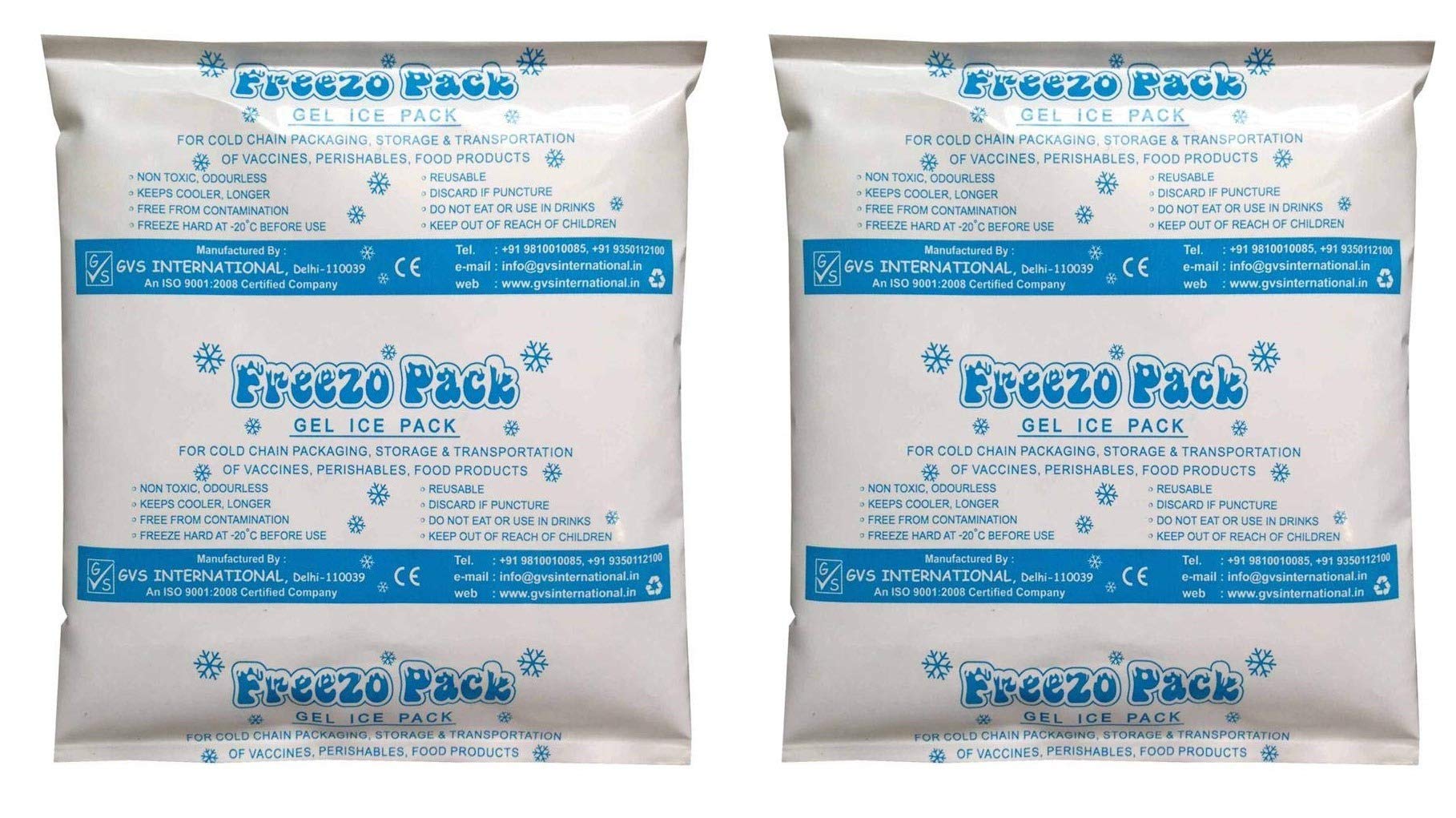 HARDIK TOYS Reusable Freezo cold Pack and Ice Gel Pack Size - 7X5X1 inch (Pack of 2) (B08BTTXB3Z) Amazon Price History, Amazon Price Tracker