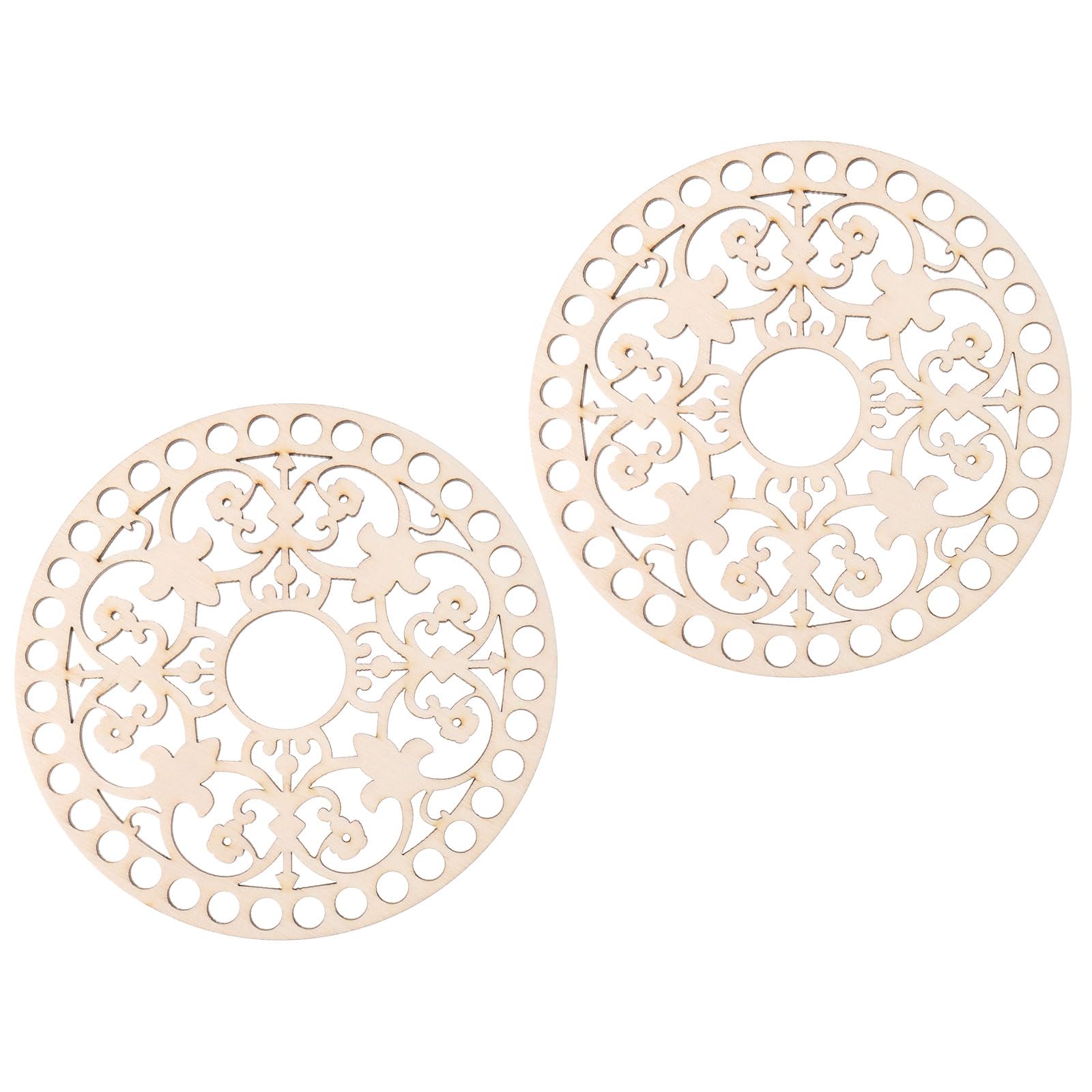 MECCANIXITY Wood Basket Bottom, 5.5