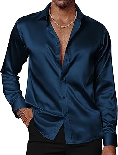 Silk Shirts For Men Picks collage image 3