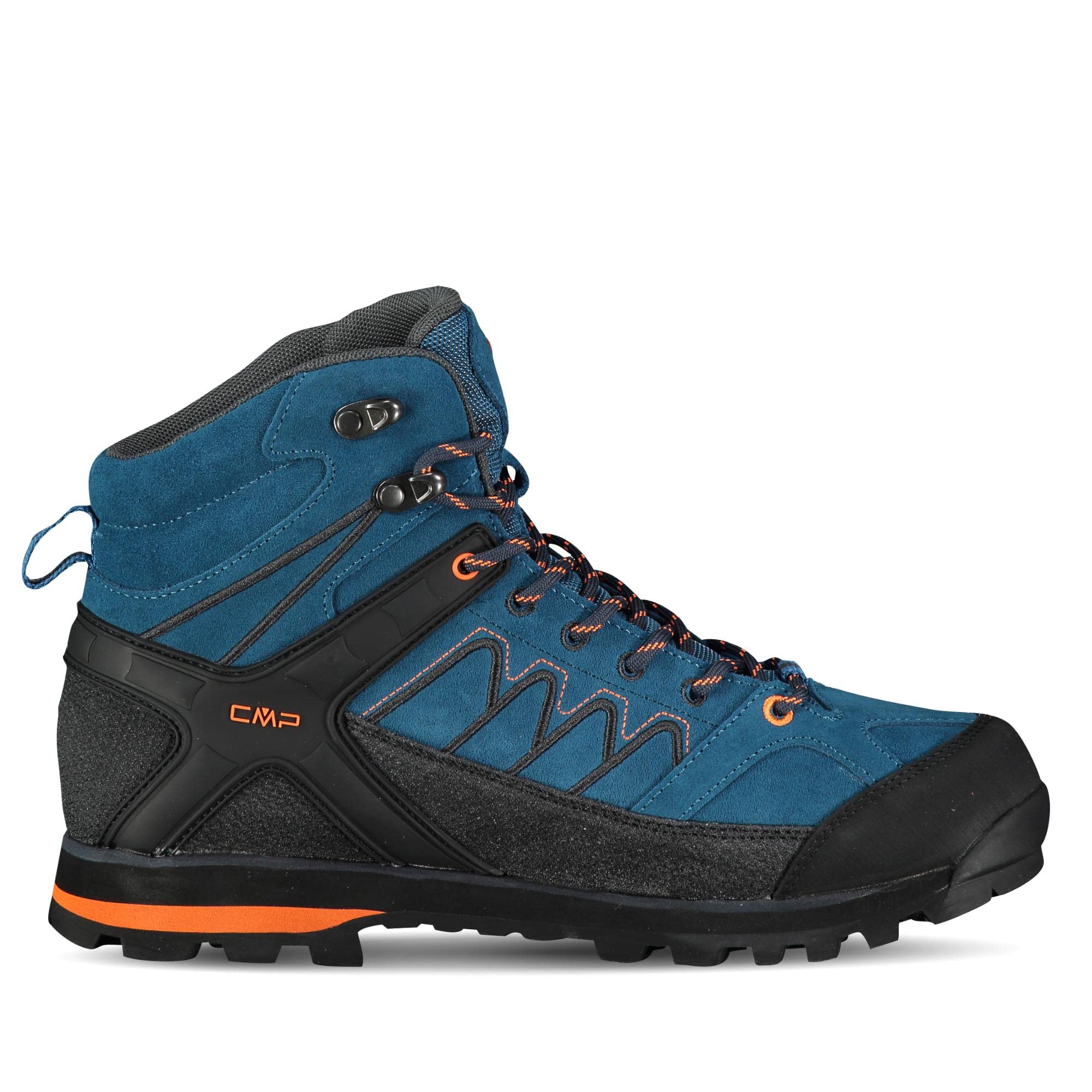 CMP Moon Mid Chaussures de randonnée, Marche Homme, Deep Lake Antracite, 42 EU