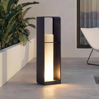 Led Corner Floor Lamp with Remote Control, IP65 Solar Lanterns Outdoor W...