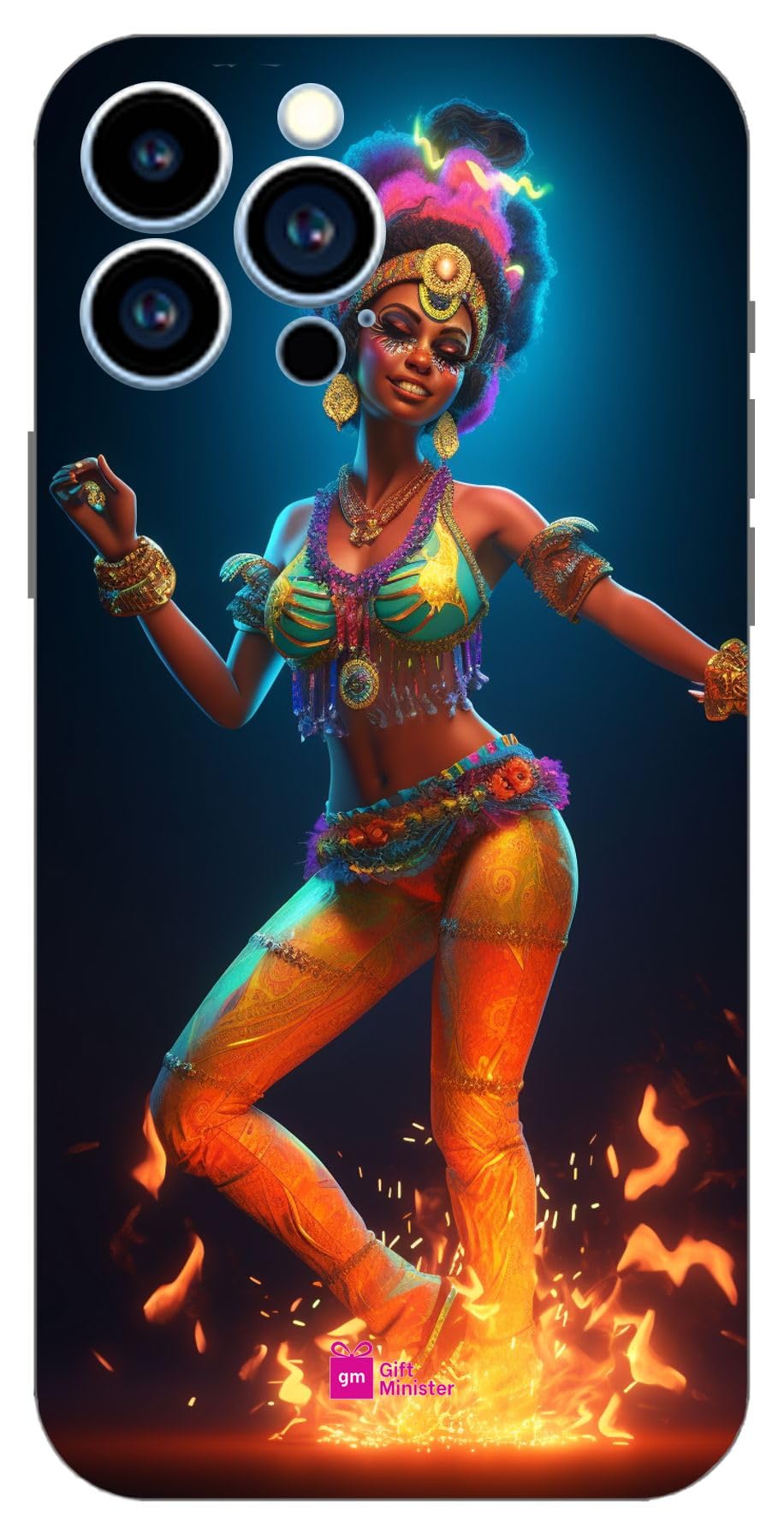 Gift Minister Hard Designer Mobile Case for Apple iPhone 13 Pro Max Back Cover Chocolate - Cool Samba Dance Character Arcane Animated Cartoon Falling Love Editorial Key Art 1Pcs 1701B