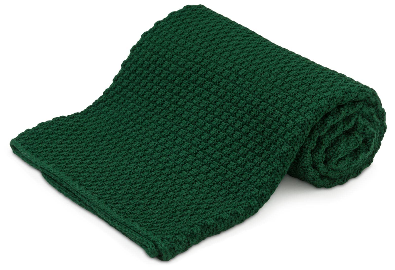 Bellochi Manta de Bambu para Bebe - Acogedor Mantita para Chica o Chico - Suave Aireado Verano Manta Bebe Recien Nacido - Hecha a Mano - 100x80 cm (Emerald)