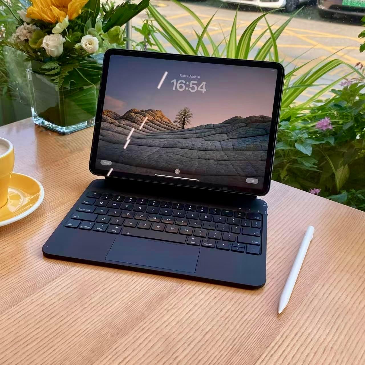 mobee Magic Keyboard Case for iPad Pro 11 inch (4th/3rd/2nd/1st) Gen & iPad Air 11 inch (M4/M3/M2, 2026/2025/2024)& 10.9" iPad Air 5th &4th Generation, Magnetic Keyboard Case, Trackpad, Backlit