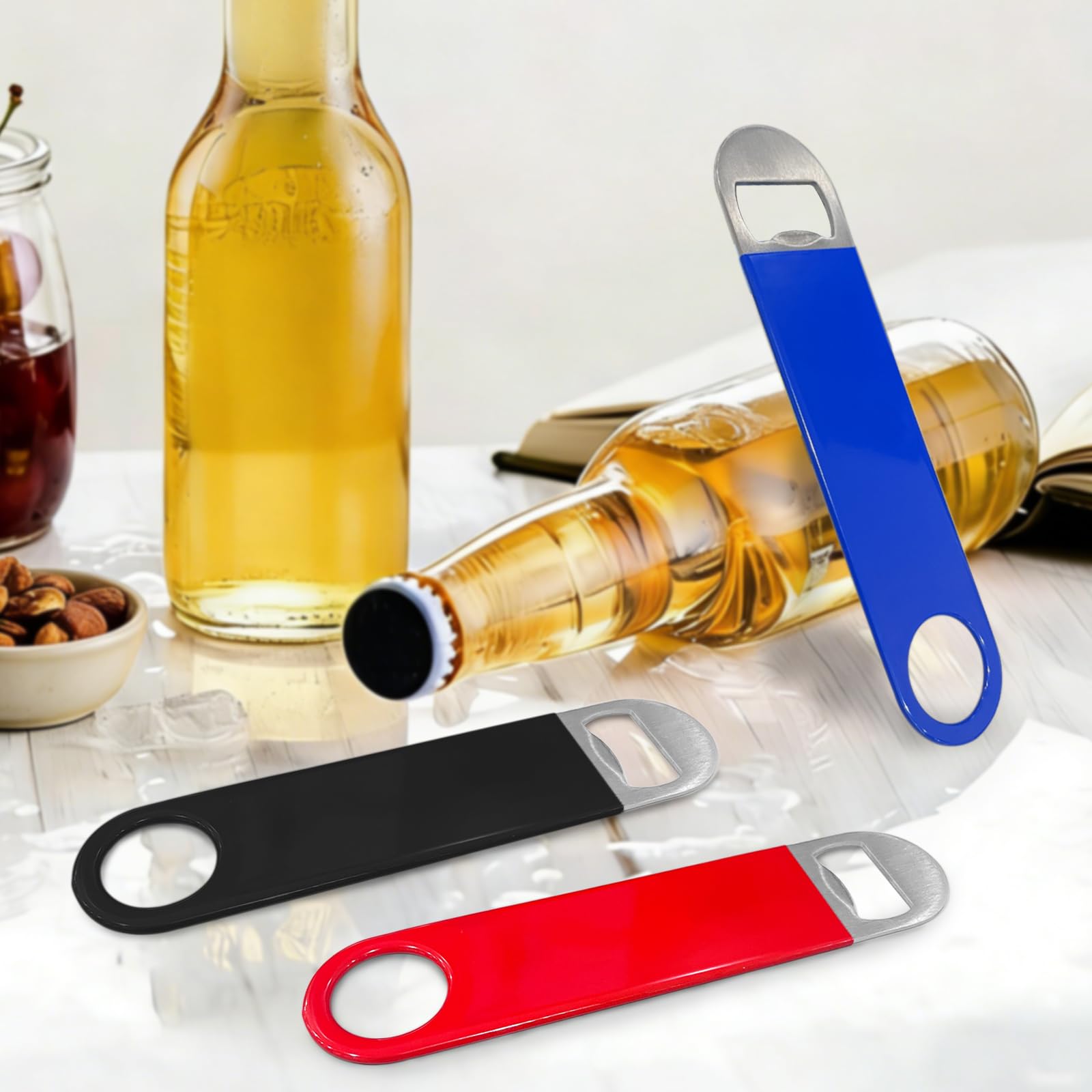 KTOJOY Bottle Openers - 3 Pack Stainless Steel -5