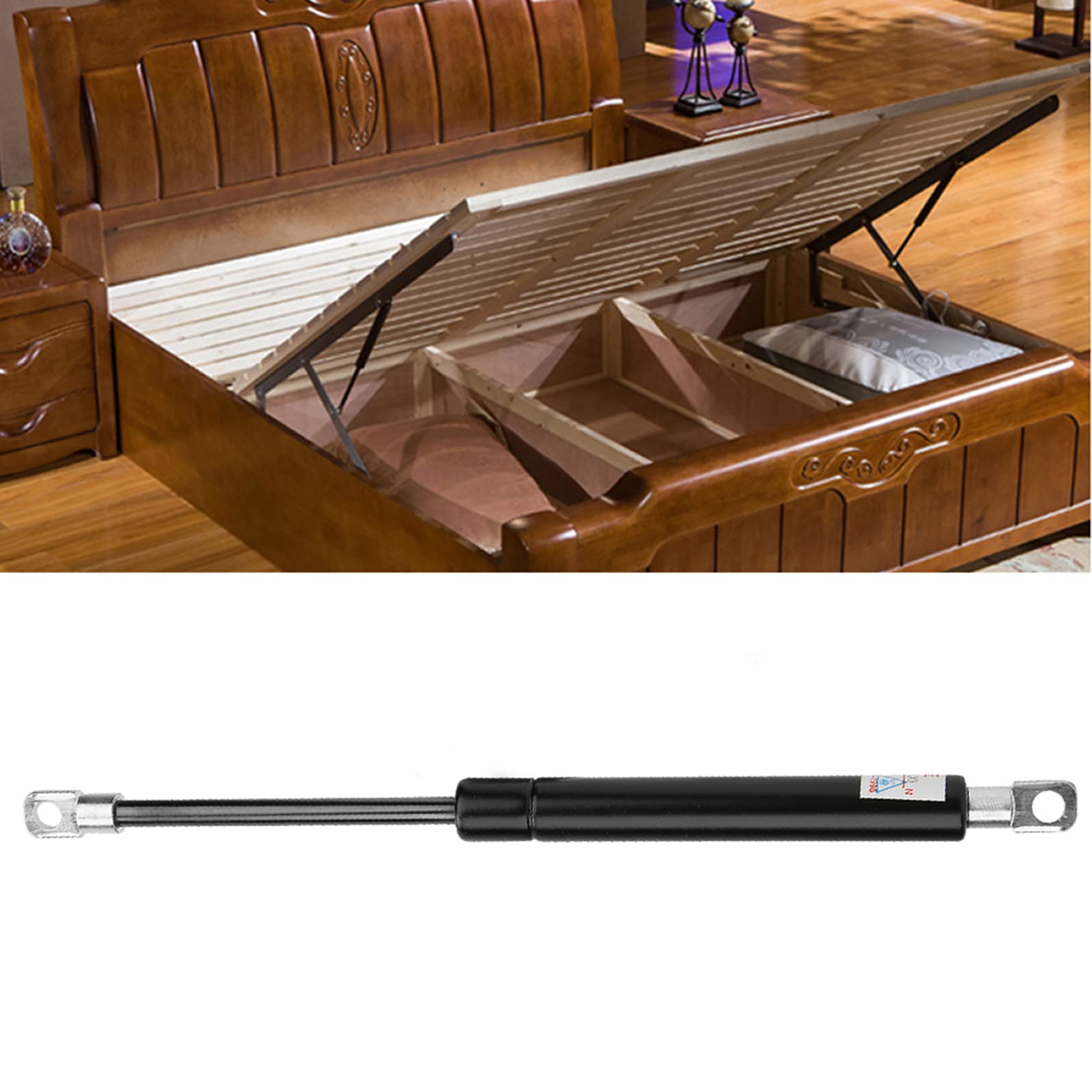 11Inch Gas Spring,Hydraulic Gas Spring,Prop Strut Shock for Tool Box Lid Boat Storage Lids Truck Topper Truck Cap(Center Distance