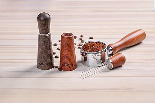 Miniatura 8 de Agitador de café expreso, herramienta WDT, agitación de café en polvo para distribución de espresso, distribuidor de café, mango y soporte de